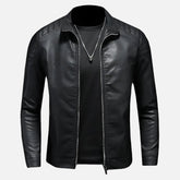 Jaqueta de Couro Masculina Motociclista Velmark Firenzo - Lojas Firenzo