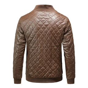 Jaqueta de Couro Masculina Race - Lojas Firenzo