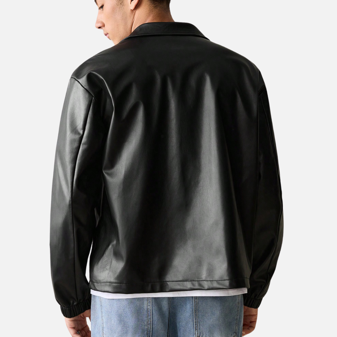 Jaqueta de Couro Masculina Urban - Lojas Firenzo
