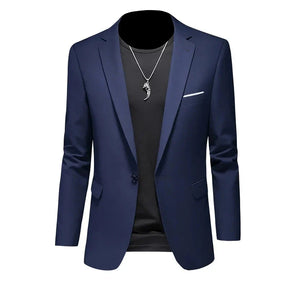 Blazer Masculino Esporte Fino Liso