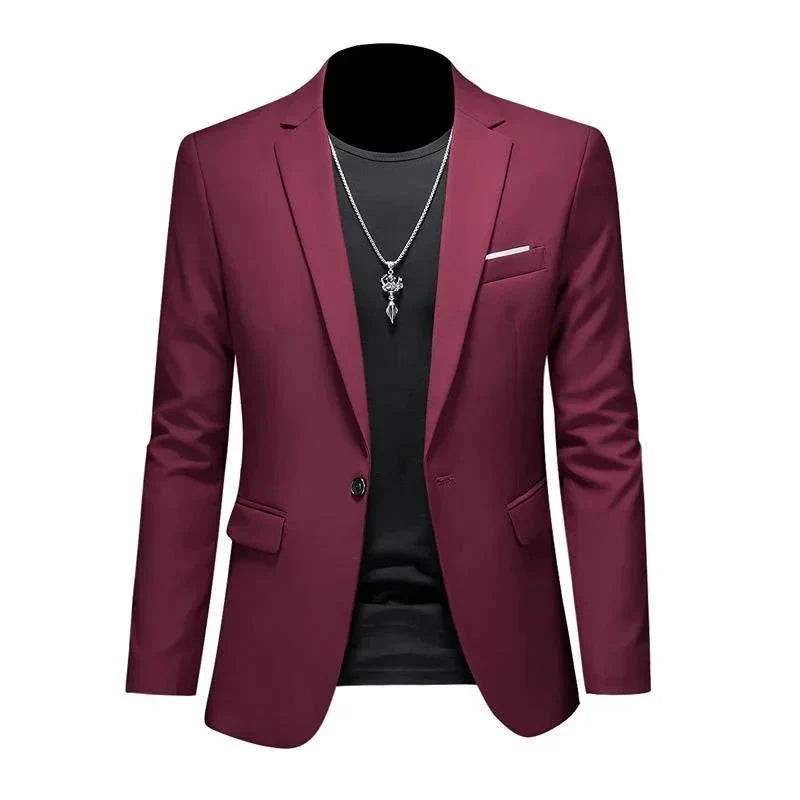 Blazer Masculino Esporte Fino Liso