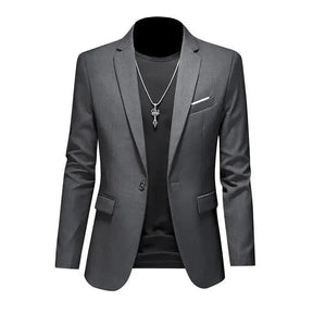 Blazer Masculino Esporte Fino Liso