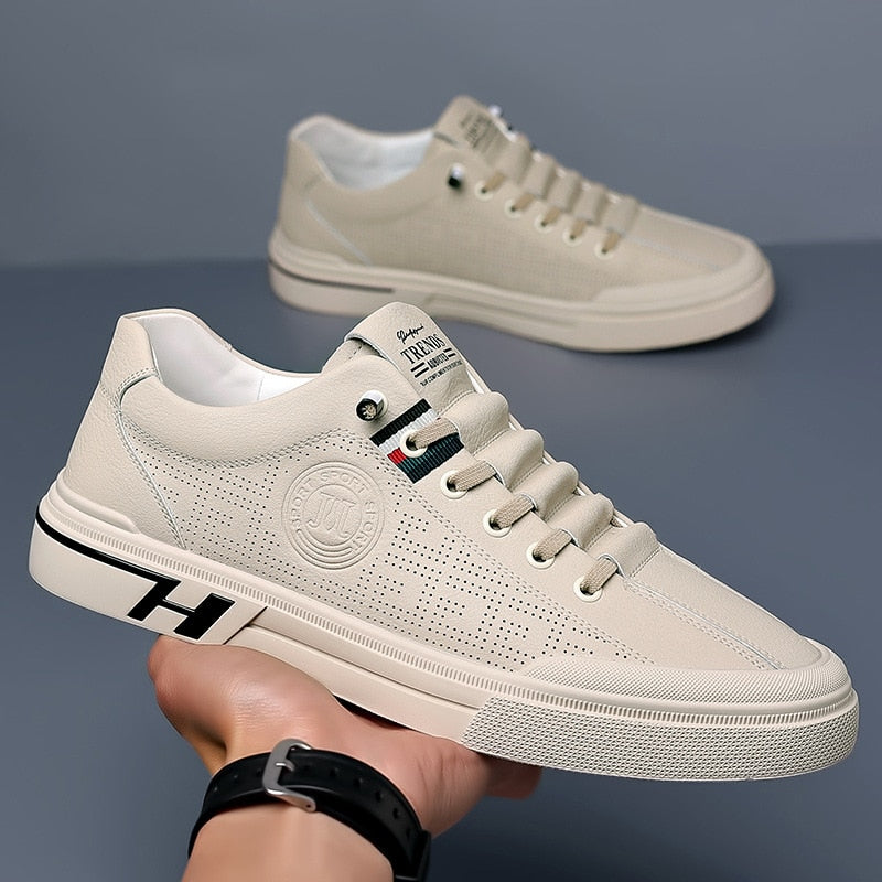 Tênis Masculino Casual Fashion Buck Couro - Lojas Firenzo