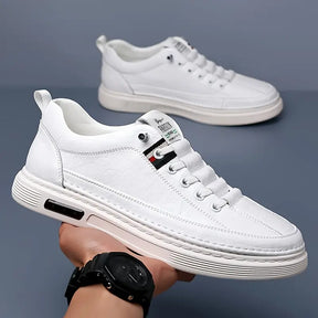Tênis Masculino Casual de Couro Italian Man - Lojas Firenzo