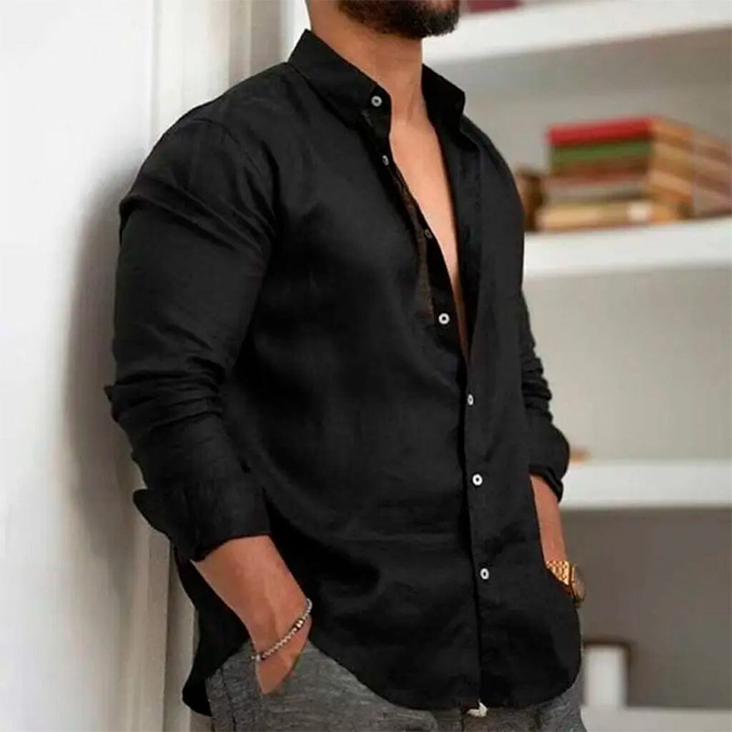 Camisa de Linho Premium Masculina Firenzo